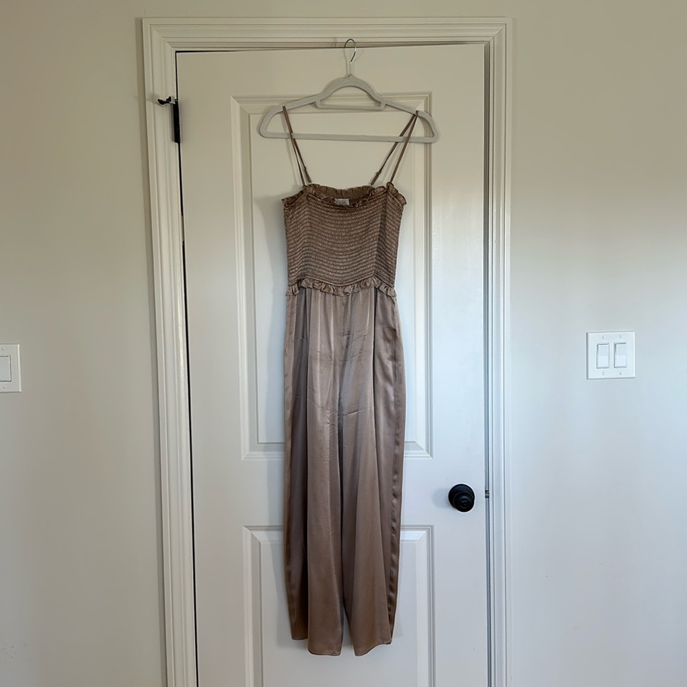 CAMI NYC Silk Jumpsuit
